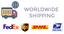 Worldwide shipping