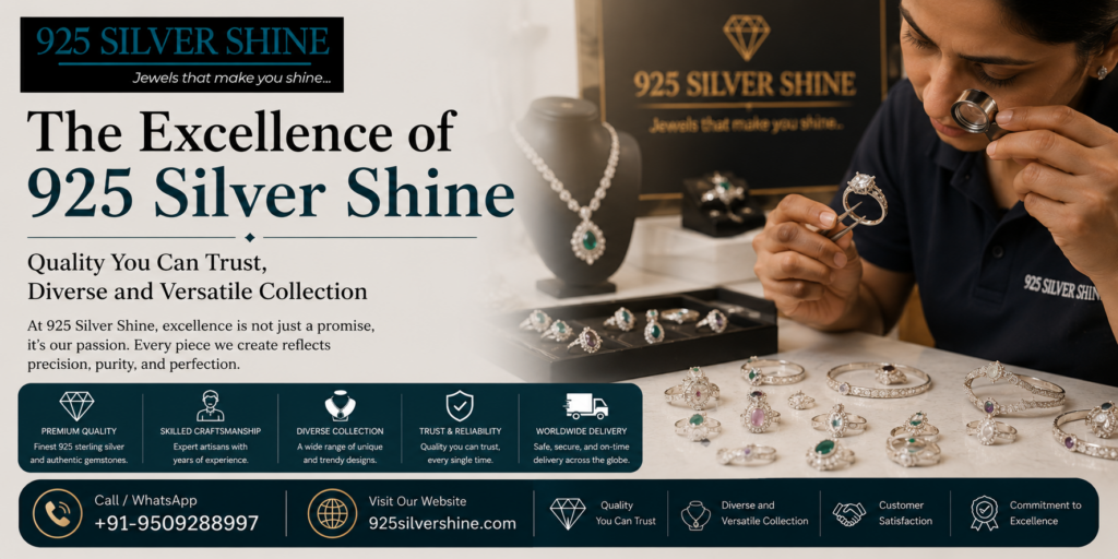 The Excellence of 925 Silver Shine