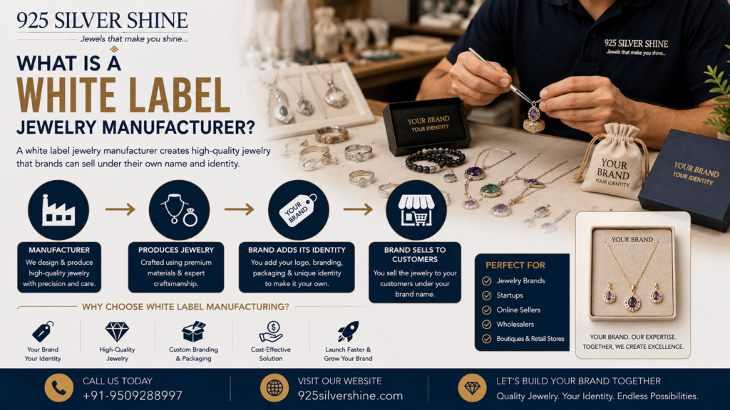 What Is a White Label Jewelry Manufacturer?