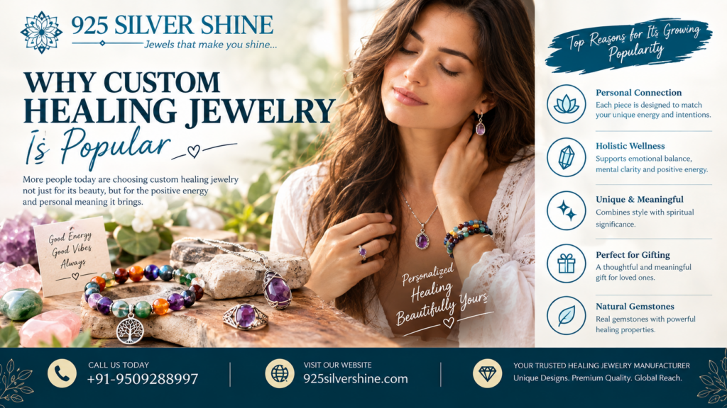 Why Custom Healing Jewelry Is Popular